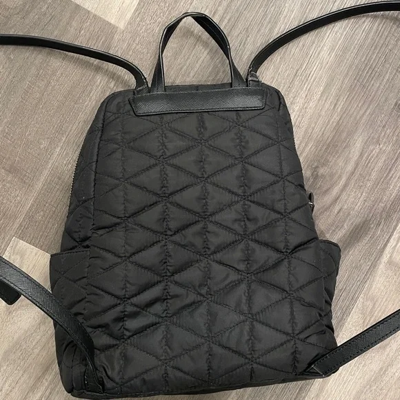Kate Spade Quilted Black Backpack - Picture 4 of 13